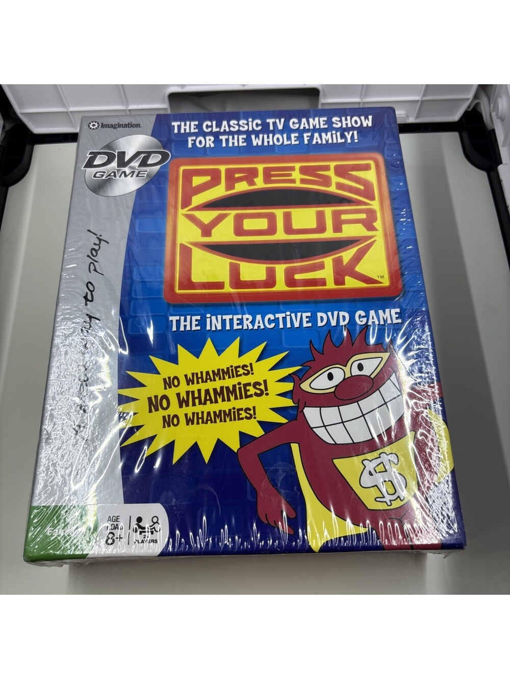 Press Your Luck - TV Game Interactive DVD Game (DVD, 2006), Ages 8+, Sealed NEW